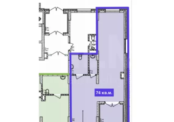 г Москва, ул Вольная, д 28/4 к 3, 74 м², 1 этаж | Аренда