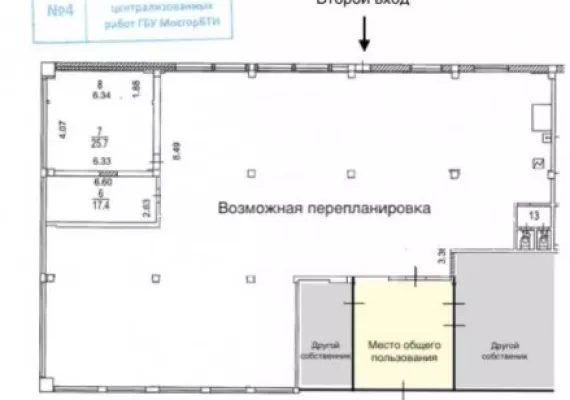 г Москва, Славянский б-р, д 7кор, кв 2, 350 м², 1 этаж | Аренда