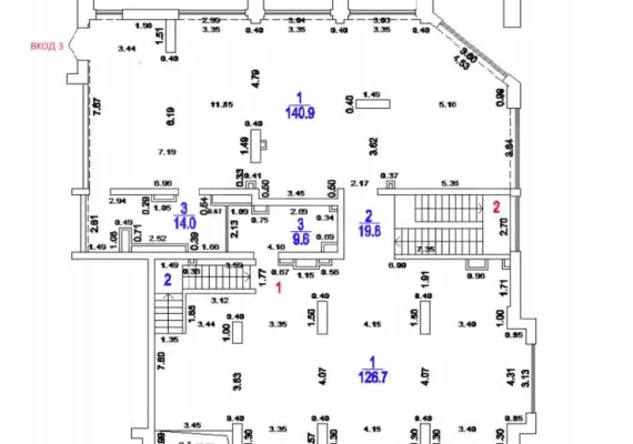 г Москва, Шмитовский пр-д, 39, кор. 10, 203 м², 1 этаж | Аренда