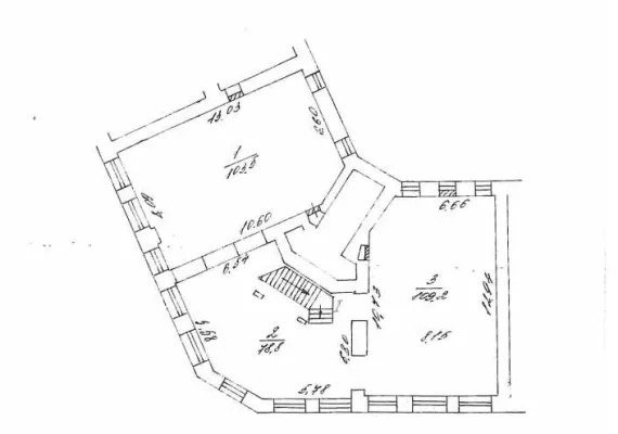 г Москва, ул Маросейка, д 9, 1374.5 м², 1-2 этаж | Аренда