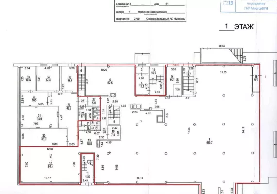 г Москва, Свободы ул., 61, 1845 м², 1 этаж | Аренда