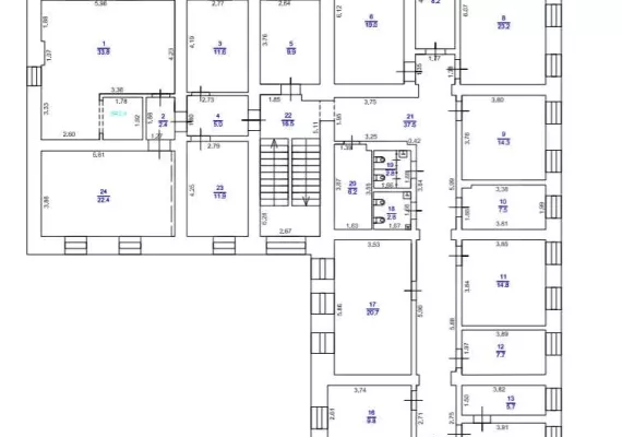 Арендный бизнес, 1286.9 м², доход 3 416 667 руб., г Москва, Руновский пер., 6, стр. 2