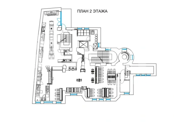 г Москва, Новый Арбат ул., 5, 718.3 м², 1-3 этаж | Аренда