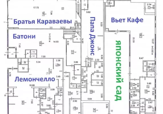 Арендный бизнес, 972 м², доход 2 400 000 руб., г Москва, Кржижановского ул., 22, кор. 1