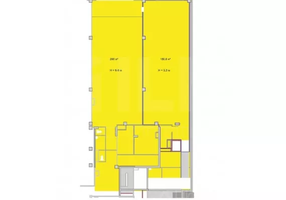 г Москва, ул Озёрная, д 35, 423 м², 1 этаж | Продажа