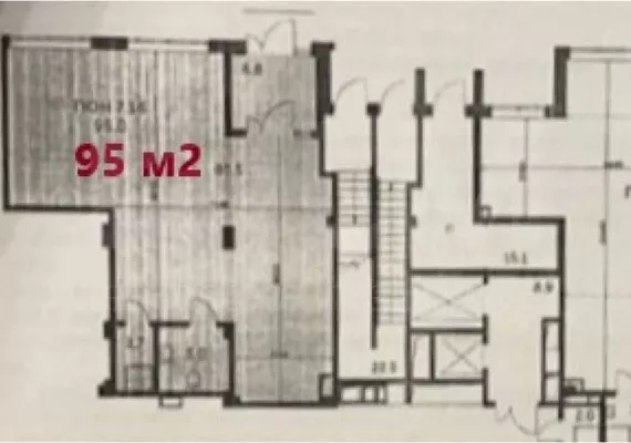 Московская обл, Ленинский р-н, мкр Южная Битца (поселок Битца), 95 м², 1 этаж | Продажа