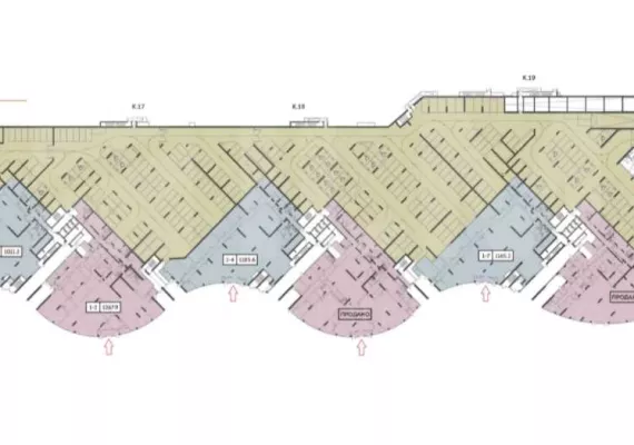 г Москва, ул Фестивальная, д 29, 1185.6 м², 1 этаж | Продажа