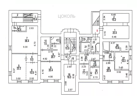 Арендный бизнес, 1500 м², доход 2 541 667 руб., г Москва, Василия Петушкова ул., 27