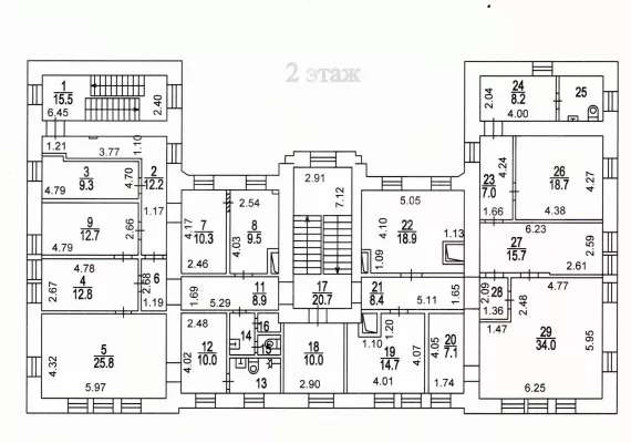 Арендный бизнес, 1500 м², доход 2 541 667 руб., г Москва, Василия Петушкова ул., 27