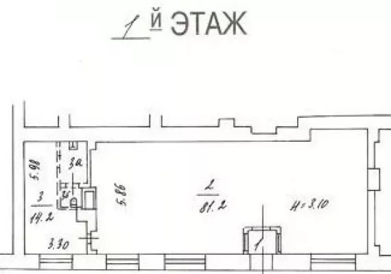 г Москва, ул Панфилова, д 2 к 2, 100.7 м², 1 этаж | Продажа