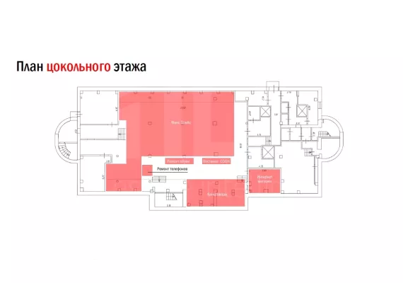 Арендный бизнес, 2650 м², доход 3 000 000 руб., г Москва, ул Маршала Полубоярова, д 4 к 1