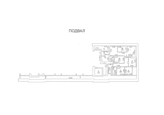 Арендный бизнес, 268 м², доход 1 500 000 руб., г Москва, Смоленская ул., 3