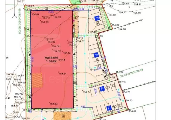 Московская обл, г. Истра, д. Покровское, Центральная ул., 14А, 1445.8 м², 1 этаж | Продажа