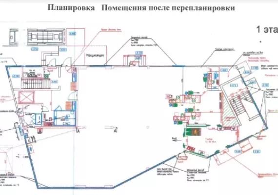 Помещение с арендаторами Пятерочка, Алкомаркет на 2 этаже