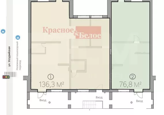 Москва, Камчатская 3, 213.1 м², 1 этаж | Продажа