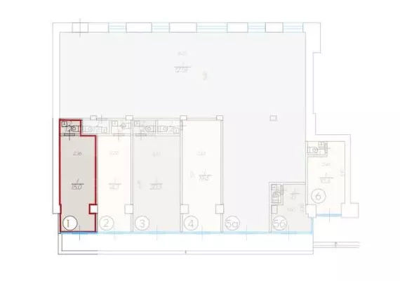 г Москва, Ленинградское ш., 9, кор. 1, 16.2 м², 1 этаж | Аренда