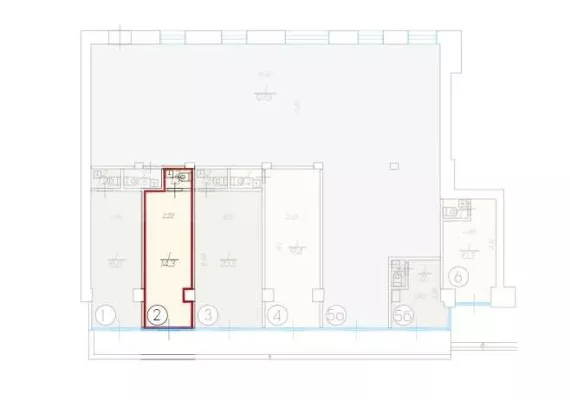 г Москва, Ленинградское ш., 9, кор. 1, 15.6 м², 1 этаж | Аренда