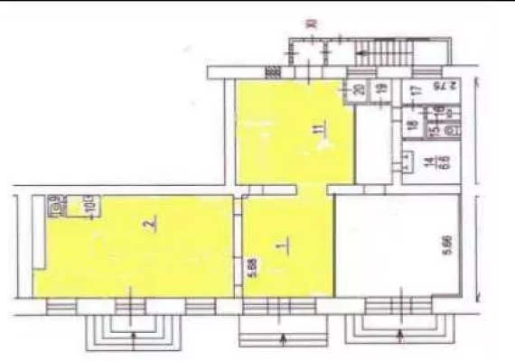 г Москва, Вернадского пр-т, 9/10, 180 м², 1-2 этаж | Аренда