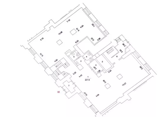 Арендный бизнес, 461 м², доход 1 000 000 руб., Краснохолмская наб., д. 1/15