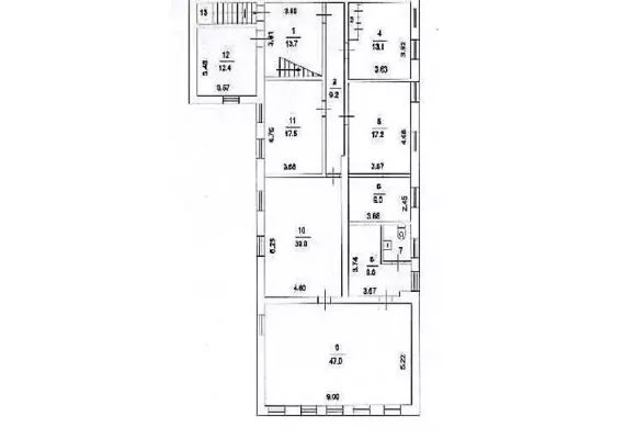 г Москва, Бол. Каретный пер., 20, стр. 2, 405.3 м², 1 этаж | Продажа