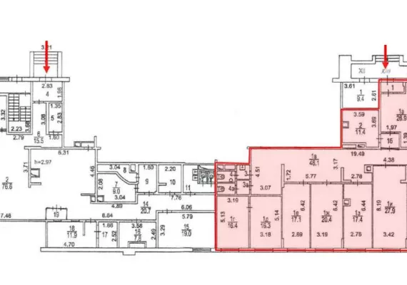 г. Москва, ул. Преснеснкий вал, д.16 стр.3, 483.3 м², 1 этаж | Аренда