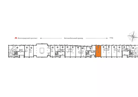 Арендный бизнес, 127.19 м², доход 623 592 руб., г Москва, Автомобильный пр-д, 4