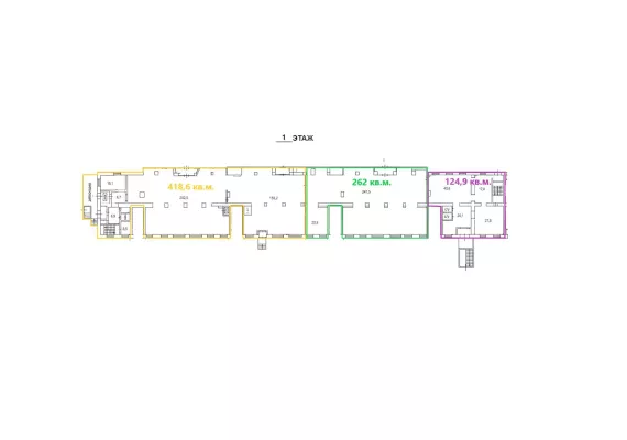 г Москва, Севастопольский пр-т, 37, 1537.3 м², 1 этаж | Продажа