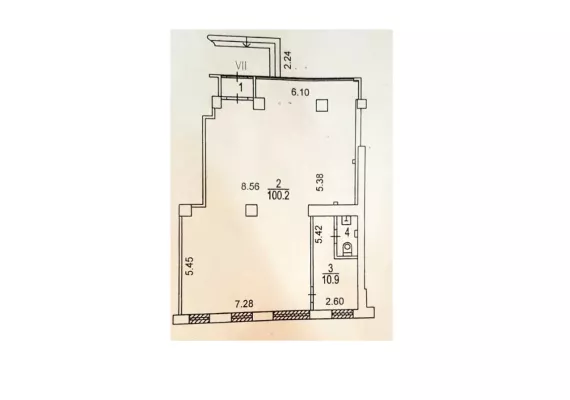 Арендный бизнес, 115.8 м², доход 550 534 руб., г. Москва, Химкинский бул., 13