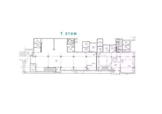 г Москва, Краснопрудная ул., 13, 727 м², 1 этаж | Аренда