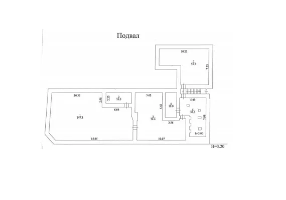 г Москва, Озерковский пер., 1/18, 1110.92 м², 1-2 этаж | Продажа