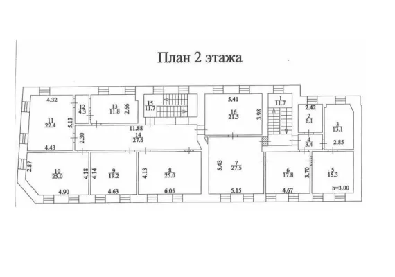 г Москва, Озерковский пер., 1/18, 1110.92 м², 1-2 этаж | Продажа