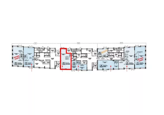 г. Москва, Академика Челомея ул., 7А cтр. 2, 71.3 м², 1 этаж | Продажа