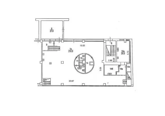 г Москва, Зубовский б-р, 17, стр. 1, 603.5 м² | Аренда