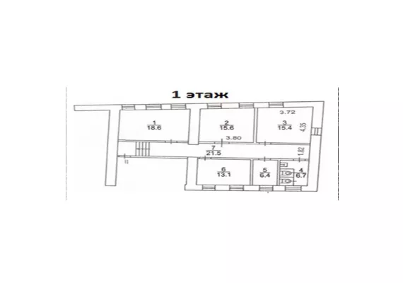 г Москва, Садовая-Самотёчная ул., 6, стр. 2, 558.7 м², 1-2 этаж | Продажа