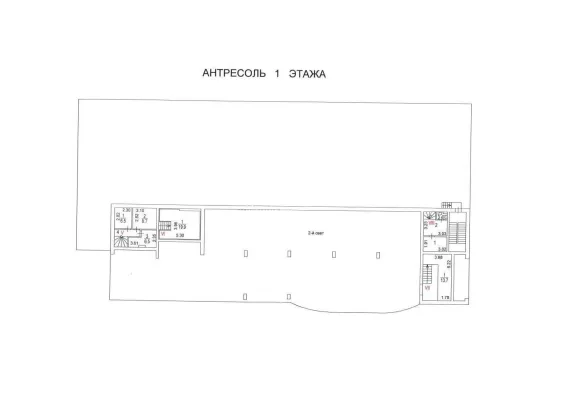 Арендный бизнес, 2656 м², доход 4 600 000 руб., г Москва, Симферопольский б-р, 22, кор. 3