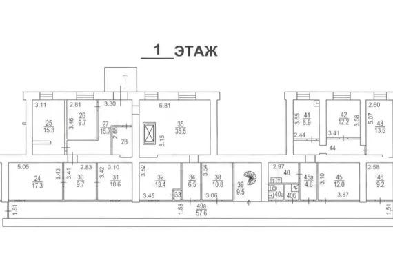 г Москва, Ленинский пр-т, 39/1, 889 м², 1-2 этаж | Продажа