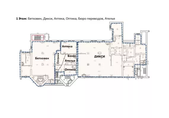 Арендный бизнес, 338.4 м², доход 803 000 руб., Московская область, г. Подольск, ул. Комсомольская, д. 46