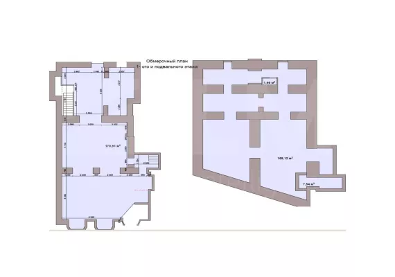 Арендный бизнес, 437.7 м², доход 615 000 руб., г. Орёл, Карла Маркса п., 3/1