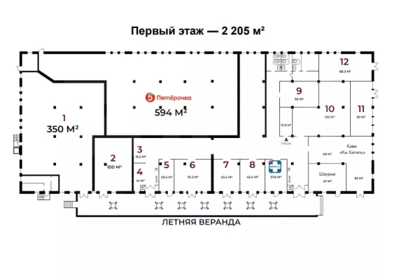 г Москва, Весёлая ул., 2, 2205 м², 1 этаж | Продажа