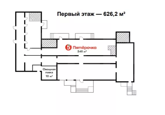 Арендный бизнес, 1100 м², доход 1 773 000 руб., Москва, Марушкино, Липовая Аллея ул., 5А