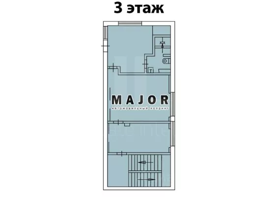 Арендный бизнес, 1090 м², доход 1 000 000 руб., Маршала Катукова ул., 19, кор.1