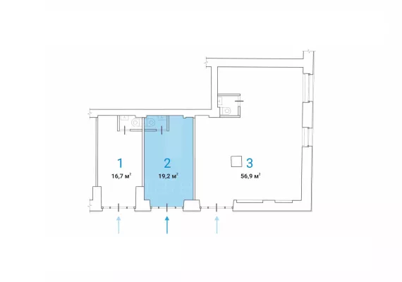 Дмитрия Ульянова ул., 10/1, кор. 1, 19.2 м², 1 этаж | Продажа