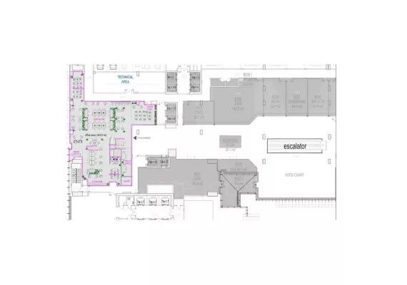 г Москва, 1-й Красногвардейский пр-д, 17-18, 443.5 м², 2 этаж | Аренда