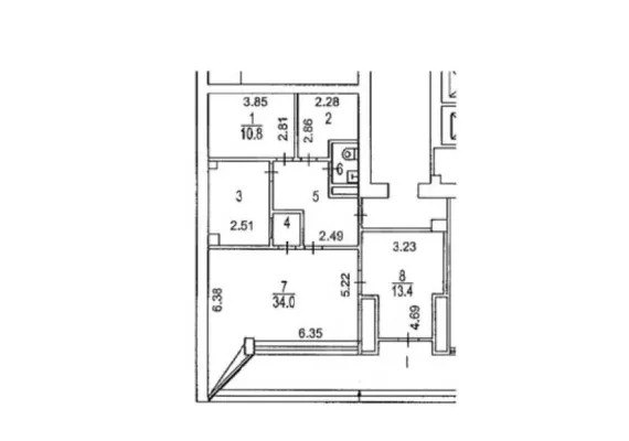 г Москва, 1-я Тверская-Ямская ул., 24, 81.7 м², 1 этаж | Аренда