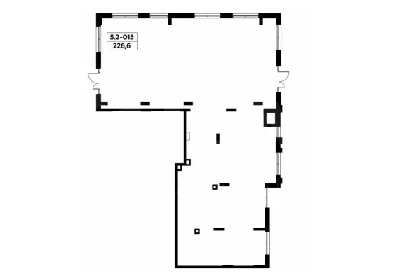 г. Москва, пос. Сосенское, ЖК Прокшино, Прокшинский пр-кт, 9, 226.6 м², 1 этаж | Продажа