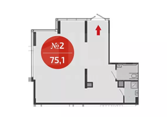 Арендный бизнес, 75.1 м², доход 307 910 руб., г. Москва, поселение Десеновское, посёлок Ватутинки, 1-я Ватутинская ул.