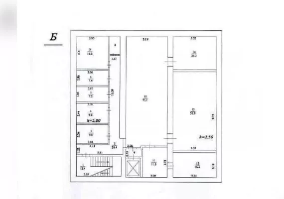 Московская обл, г Балашиха, ул Орджоникидзе, д 21, 814.7 м², 1 этаж | Продажа