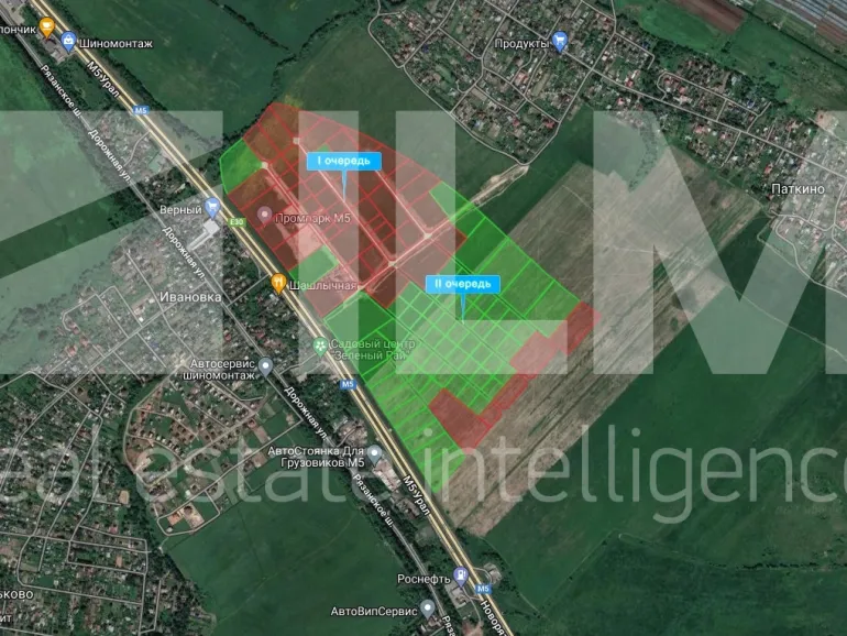 Промпарк М5 Российская Федерация, Московская область, р-н Раменский, с/п Софьинское на продажу
